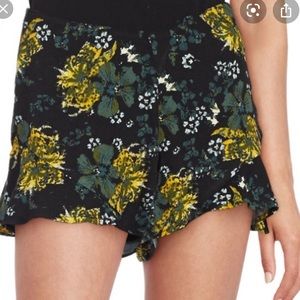 Fiona Printed Flutter Shorts